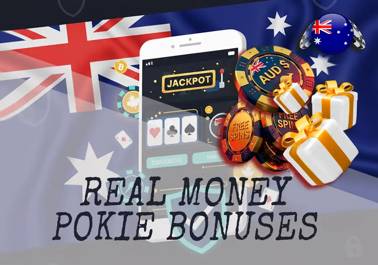 Best real money online pokie bonuses and welcome free spins packages.